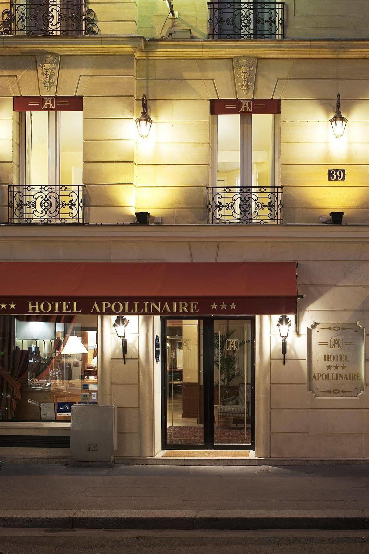 Apollinaire Hotel Parijs Buitenkant foto